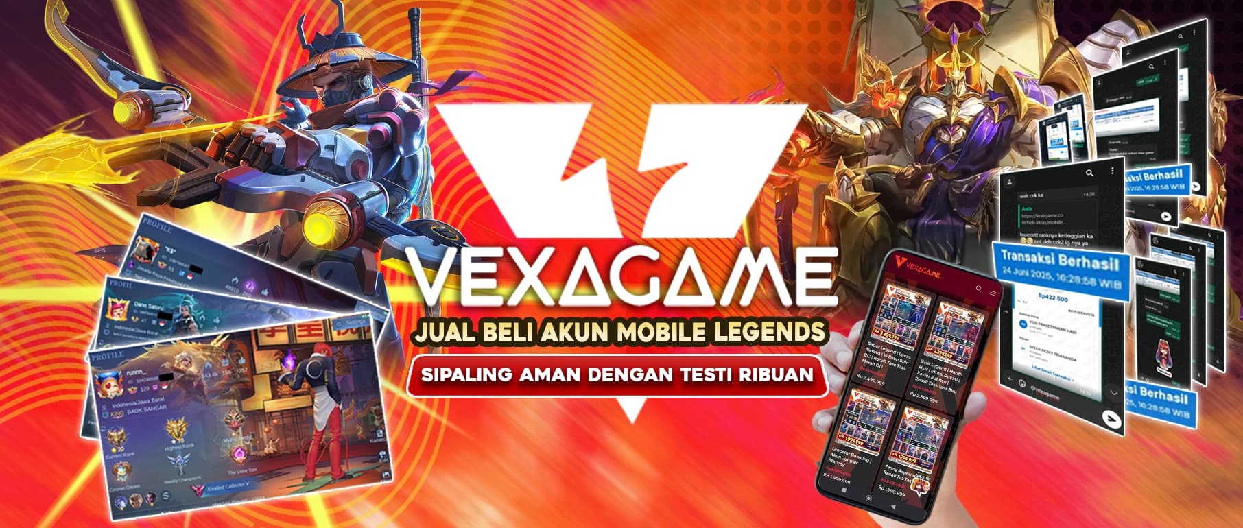 Cover Vexa Game Akun ML