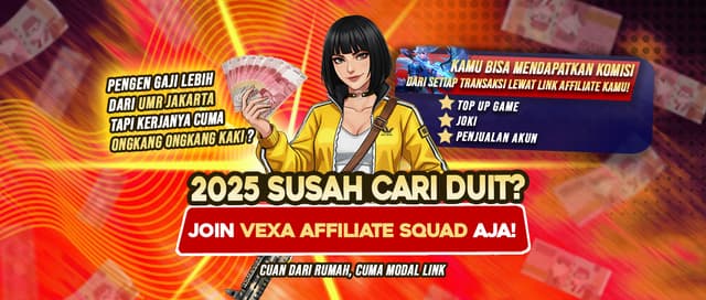 Panduan Lengkap Program Affiliate VexaGame 2025
