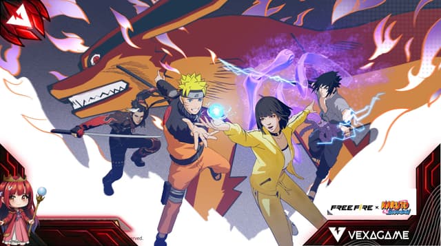 Kolaborasi Free Fire x Naruto Raih Penghargaan Internasional Usai Tembus 3 Miliar Views!